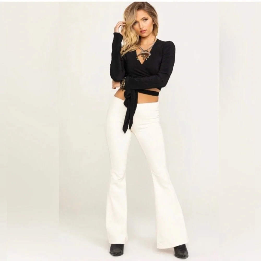 We The Free Pull On Jeans 32 | Stretch | Must Have | Cream Jeans 32 | NWT